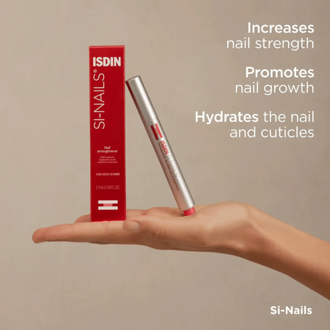 ISDIN Textiles 2.5 mL ISDIN Si-Nails Nail Strengthener - Skin Type Solutions