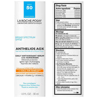 La Roche-Posay Facial Sunscreen 1.0 fl. oz. La Roche-Posay Anthelios 50 AOX Daily Antioxidant Serum SPF 50 - Skin Type Solutions