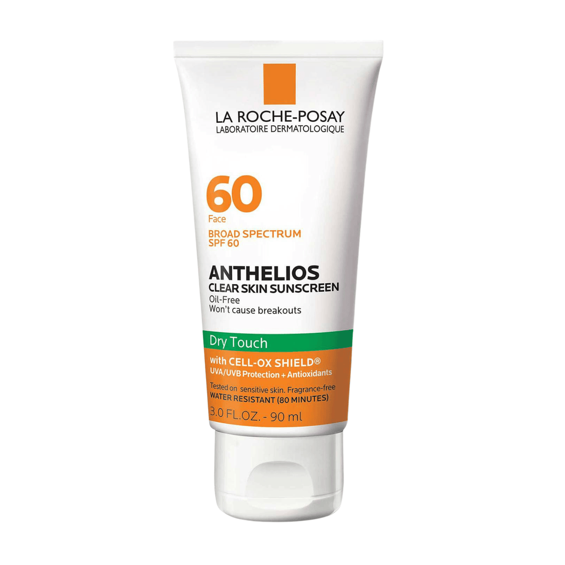 La Roche-Posay Facial Sunscreen 3.0 oz. La Roche-Posay Anthelios Clear Skin Dry Touch Sunscreen SPF 60 - Skin Type Solutions