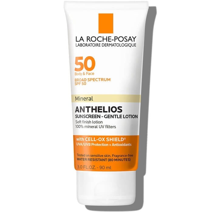 La Roche Posay Anthelios SPF 50 Gentle Lotion Mineral Sunscreen Skin la-roche-posay-anthelios-spf-50-gentle-lotion-mineral-sunscreen-skin