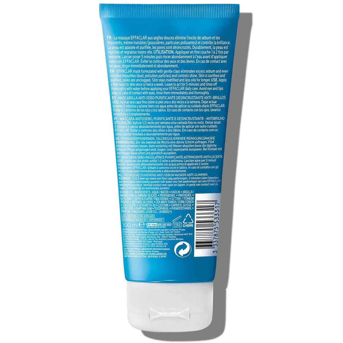 La Roche-Posay Facial Mask 3.38 fl. oz. La Roche-Posay Effaclar Clay Mask - Skin Type Solutions