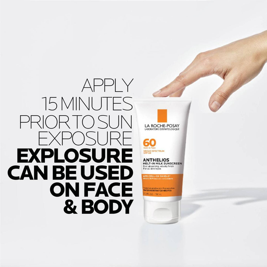 La Roche-Posay Facial Sunscreen La Roche-Posay Anthelios 60 Melt-In Body Milk Sunscreen - Skin Type Solutions