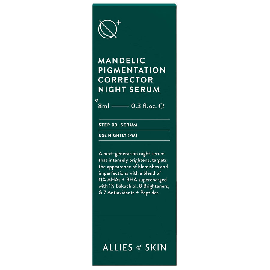 Allies Of Skin Treatments & Serums Allies of Skin Mandelic Pigmentation Corrector Night Serum (1 fl. oz.) - Skin Type Solutions
