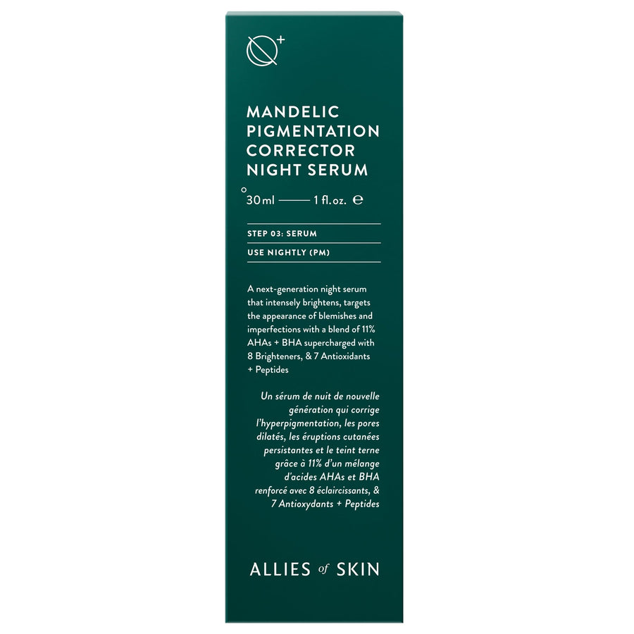Allies Of Skin Treatments & Serums Allies of Skin Mandelic Pigmentation Corrector Night Serum (1 fl. oz.) - Skin Type Solutions