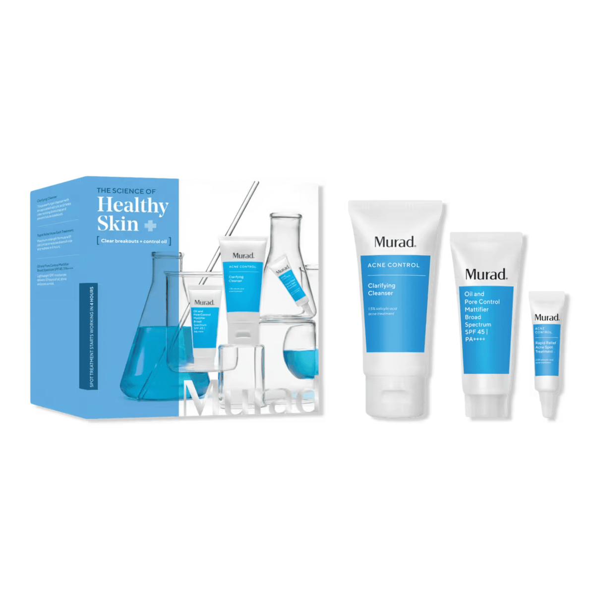 Murad Murad Clear Breakouts + Control Oil Trial Kit - Skin Type Solutions