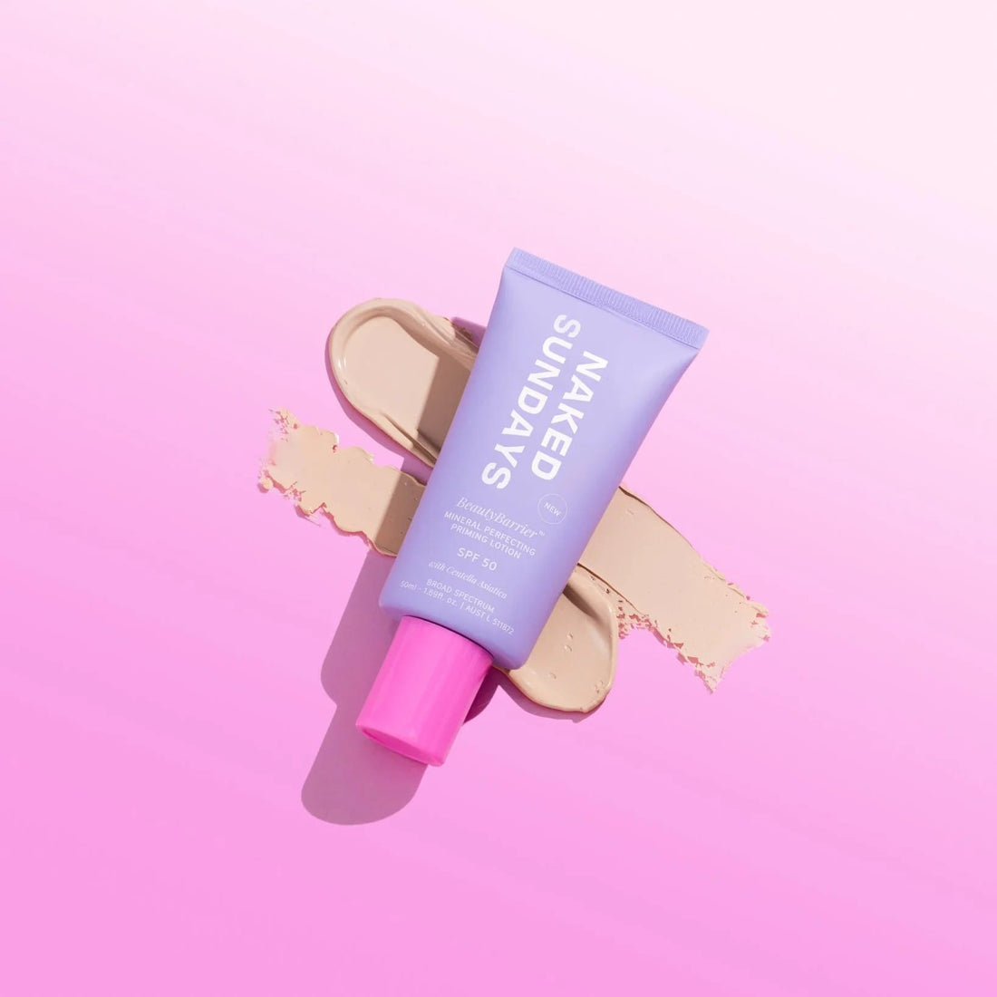 Naked Sundays Sunscreen 50 ml / 1.69 fl. oz. Naked Sundays BeautyBarrier Sunscreen Primer SPF50 - Skin Type Solutions