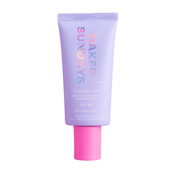Naked Sundays Sunscreen 50 ml / 1.69 fl. oz. Naked Sundays BeautyBarrier Sunscreen Primer SPF50 - Skin Type Solutions