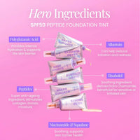 Naked Sundays Sunscreen Naked Sundays BeautyScreen SPF50 Peptide Foundation Tint - Skin Type Solutions