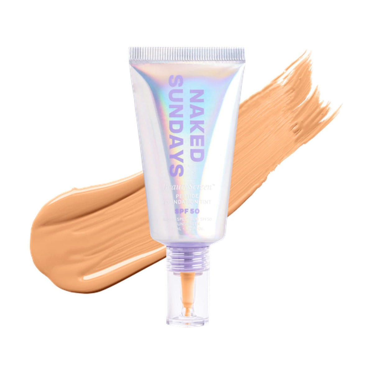 Naked Sundays Sunscreen 3 Naked Sundays BeautyScreen SPF50 Peptide Foundation Tint - Skin Type Solutions