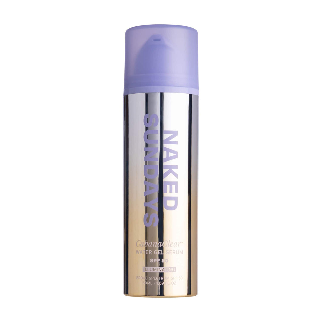 Naked Sundays Sunscreen 50ml / 1.69 fl. oz. Naked Sundays CabanaClear Illuminating Water Gel Serum SPF50 - Skin Type Solutions