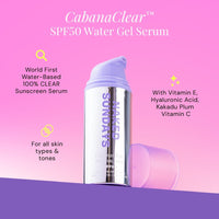 Naked Sundays Sunscreen 30ml / 1.01 fl. oz. Naked Sundays CabanaClear Invisible Sunscreen Serum SPF50 - Skin Type Solutions