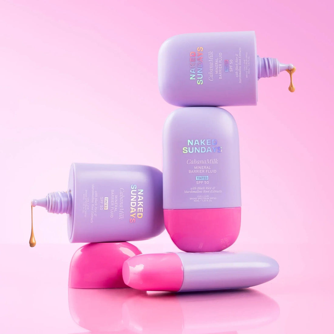 Naked Sundays Sunscreen 50ml / 1.69 fl. oz Naked Sundays CabanaMilk Mineral Sunscreen SPF50 - Skin Type Solutions