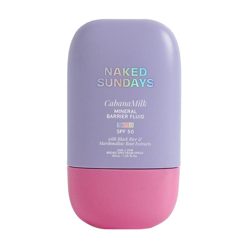 Naked Sundays Sunscreen 50ml / 1.69 fl. oz Naked Sundays CabanaMilk Mineral Sunscreen SPF50 - Skin Type Solutions