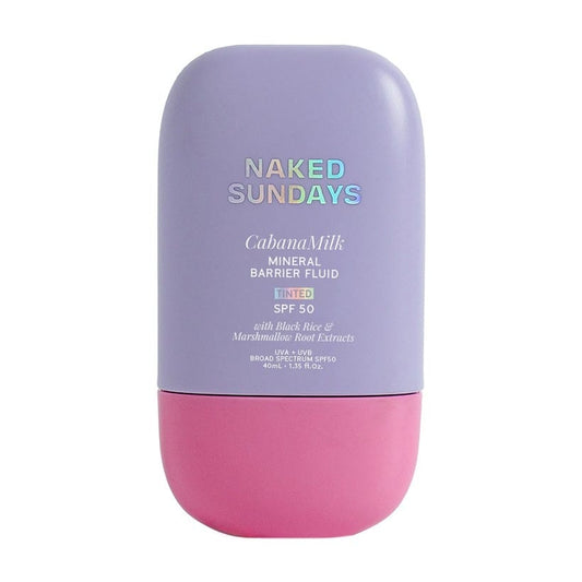 Naked Sundays Sunscreen 50ml / 1.69 fl. oz Naked Sundays CabanaMilk Mineral Sunscreen SPF50 - Skin Type Solutions