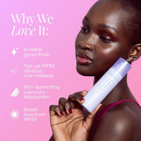 Naked Sundays Sunscreen Naked Sundays Hydrating Glow Mist Setting Spray SPF50 - Skin Type Solutions