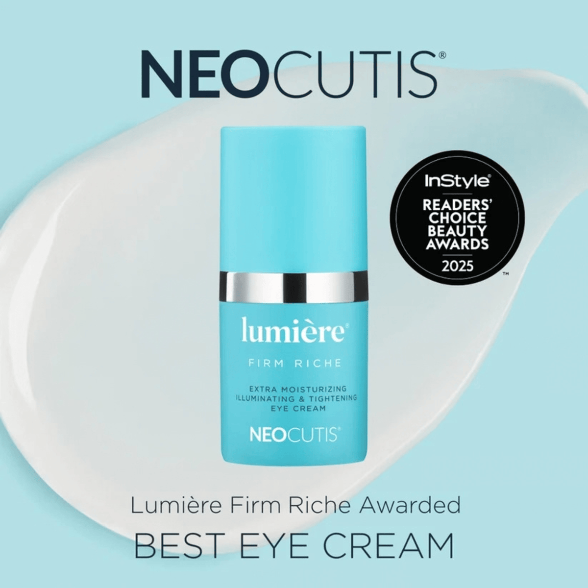 Neocutis Eye Treatment 0.5 fl. oz. (15mL) Neocutis LUMIERE FIRM RICHE Extra Moisturizing Illuminating & Tightening Eye Cream - Skin Type Solutions