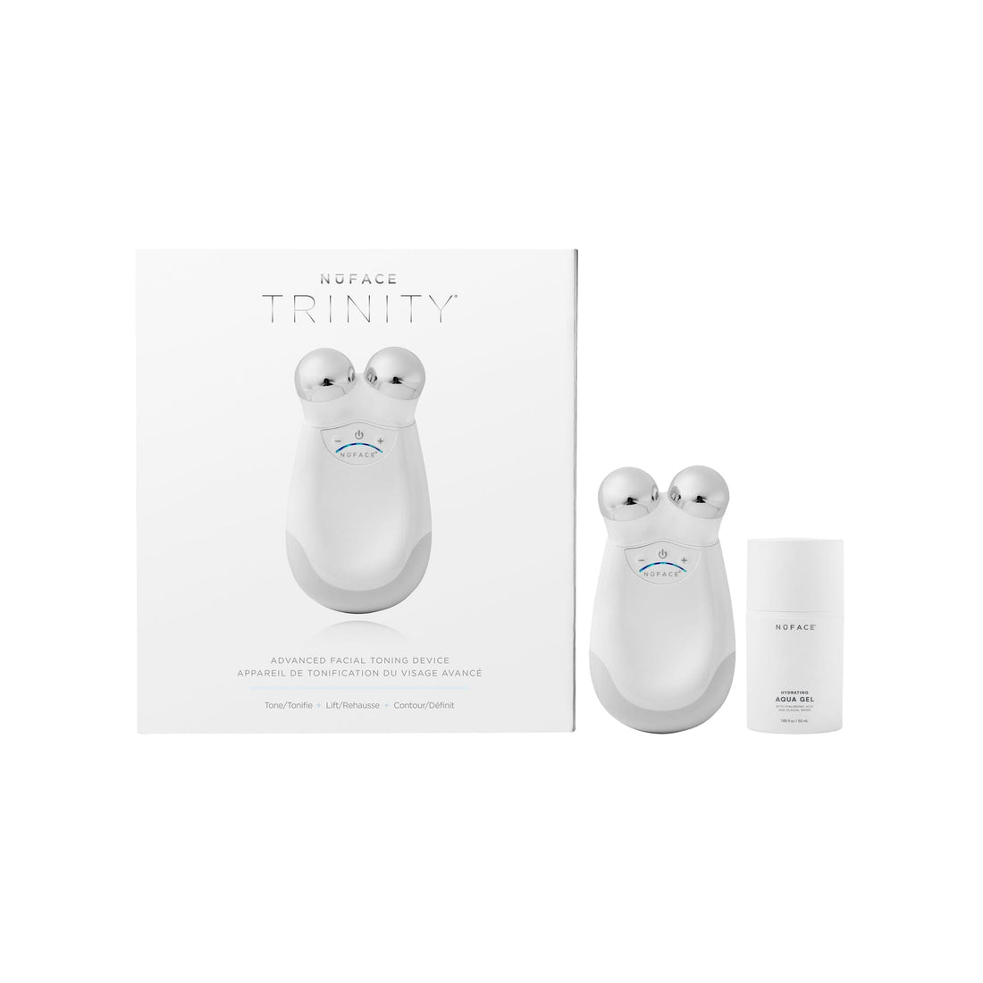NuFACE Classic Trinity PRO Facial Toning Kit (400 AMP) – Skin Type ...