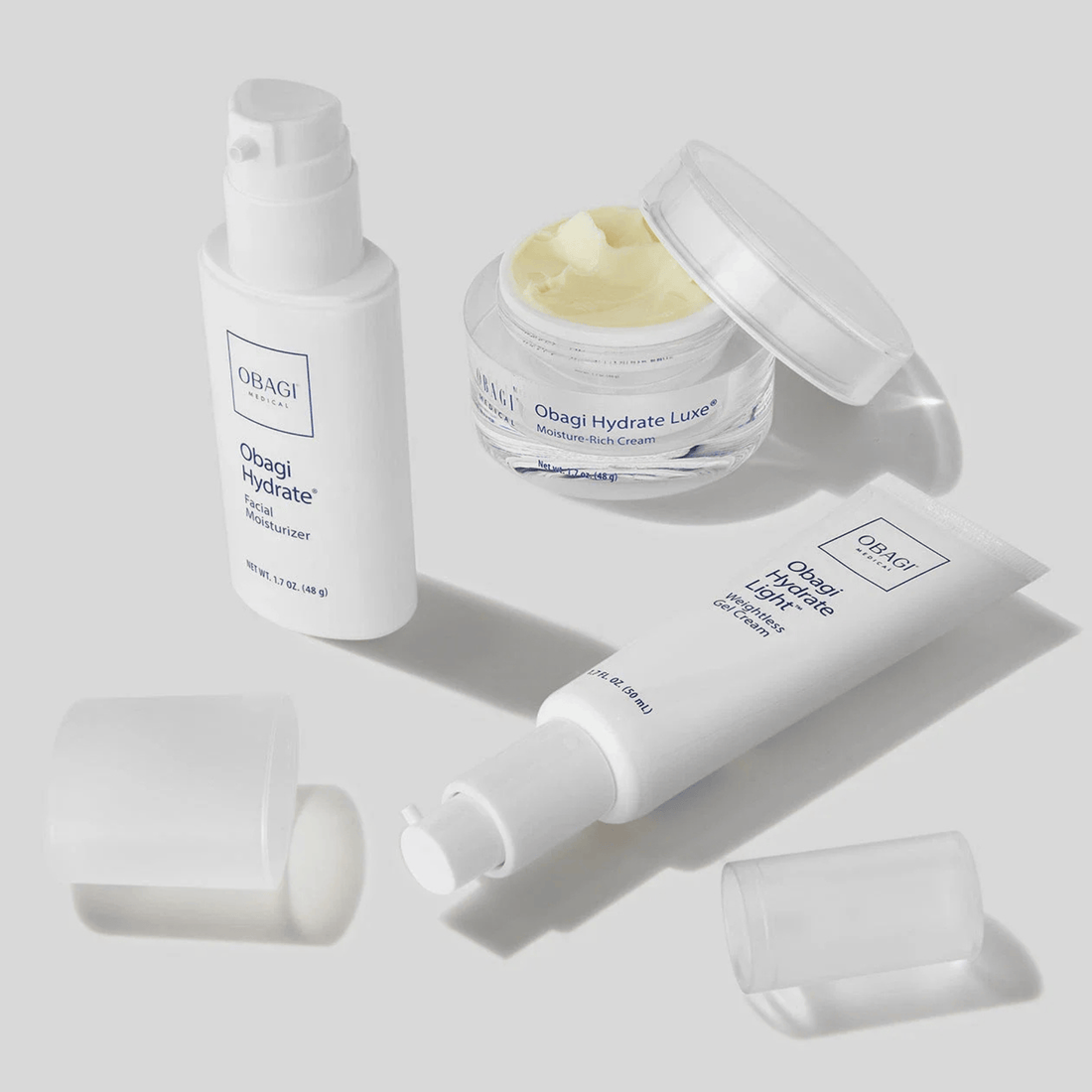 Obagi Facial Moisturizer 1.7 oz. Obagi Hydrate Light Weightless Gel Cream - Skin Type Solutions