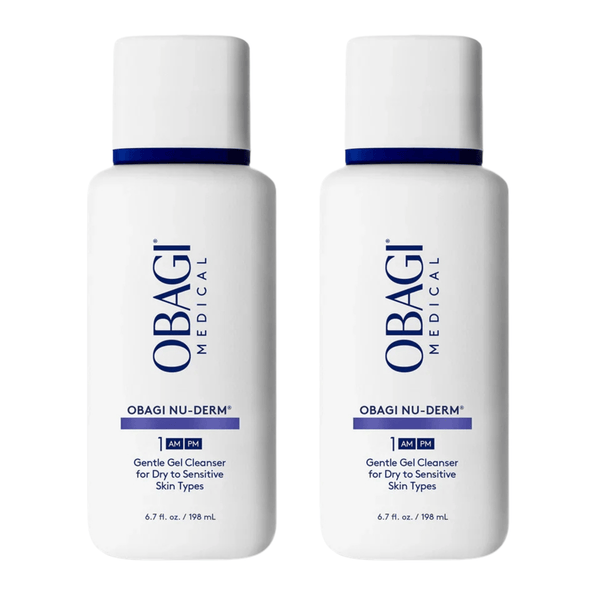 Obagi Skincare Bundle Obagi Nu-Derm Gentle Cleanser (2 Pack) $86 Value - Skin Type Solutions