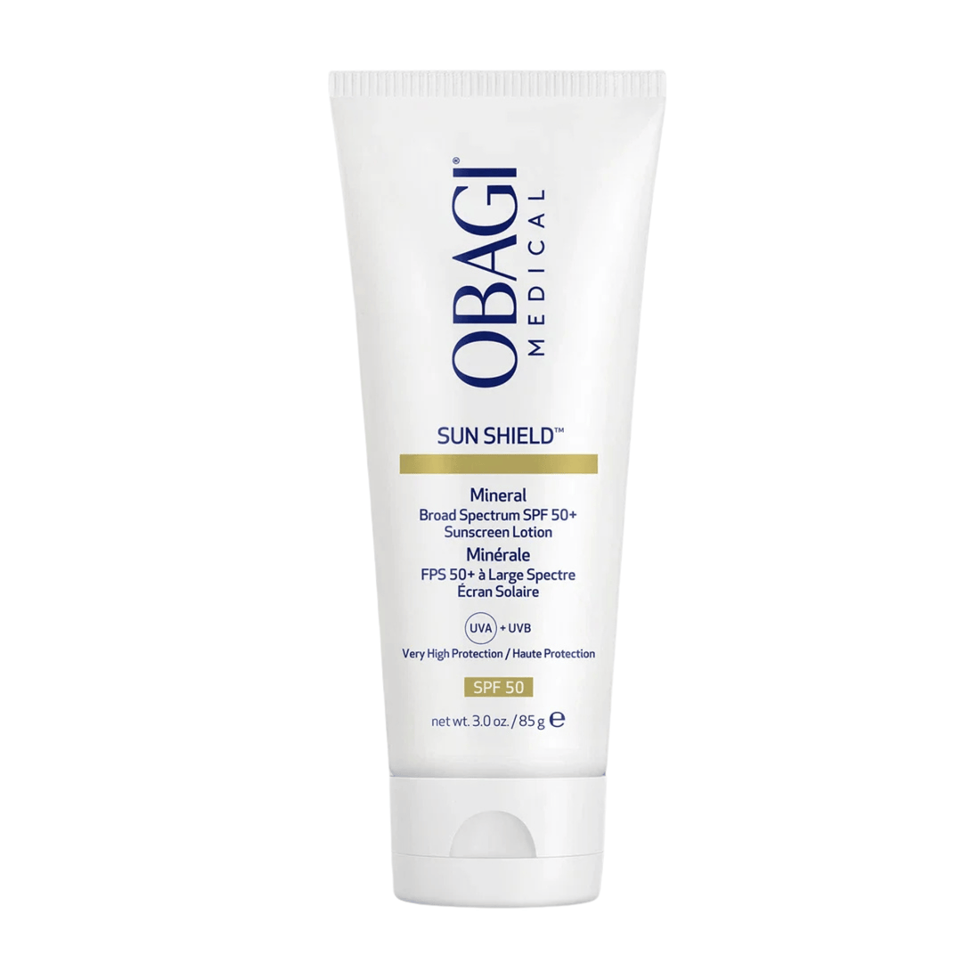 Obagi Facial Sunscreen 3.0 oz. Obagi Sun Shield Mineral Broad Spectrum SPF 50 - Skin Type Solutions