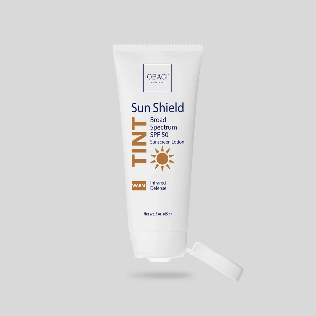 Obagi Facial Sunscreen 3 fl. oz. Obagi Sun Shield Tint Broad Spectrum SPF 50 Warm - Skin Type Solutions