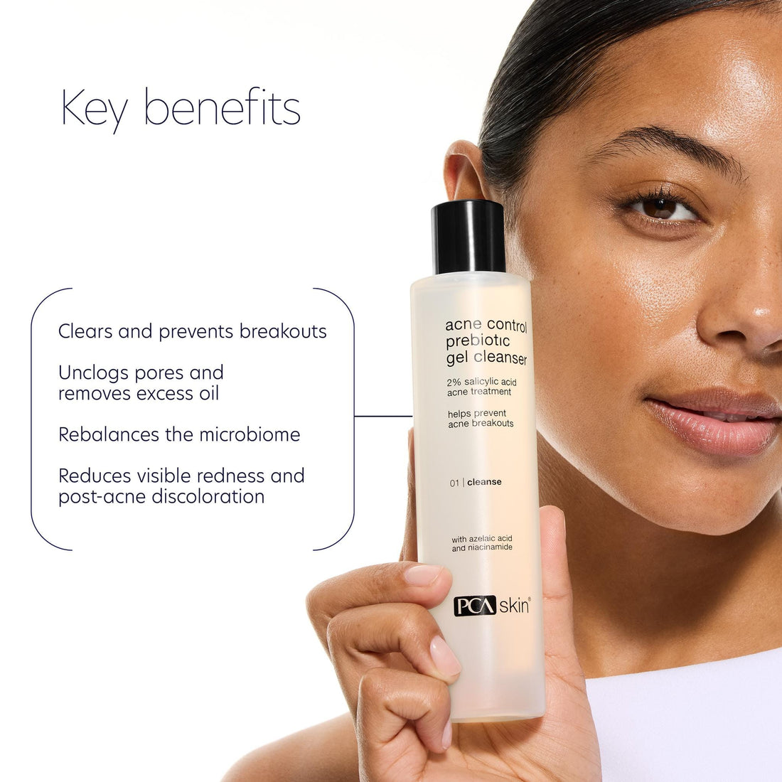 PCA Skin Facial Cleanser 7 fl. oz PCA Skin Acne Control Prebiotic Gel Cleanser - Skin Type Solutions
