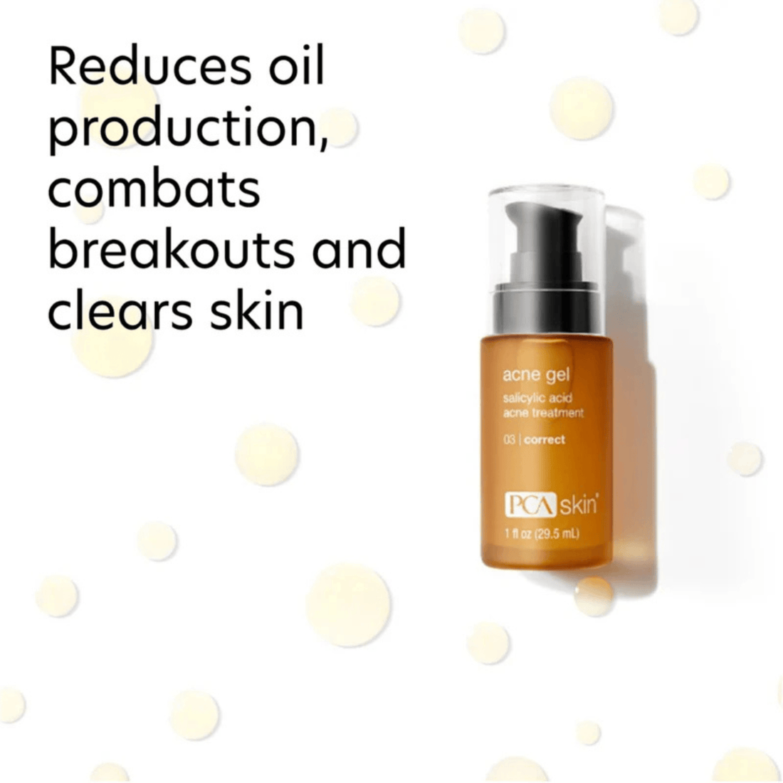 PCA Skin Facial Treatment 1 oz. PCA Skin Acne Gel New and Improved Formula - Skin Type Solutions