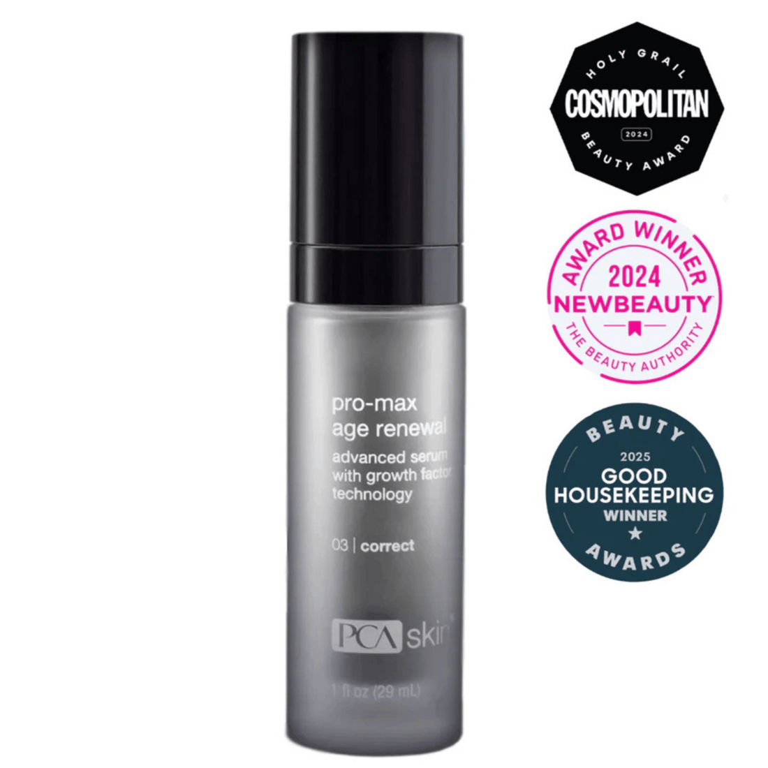 PCA Skin Facial Moisturizer 1 fl. oz. PCA Skin Pro-Max Age Renewal Advanced Anti-aging Serum - Skin Type Solutions