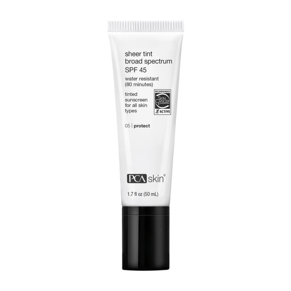 PCA Skin Facial Sunscreen 1.7 fl. oz. PCA Skin Sheer Tint Broad Spectrum SPF 45 - Skin Type Solutions