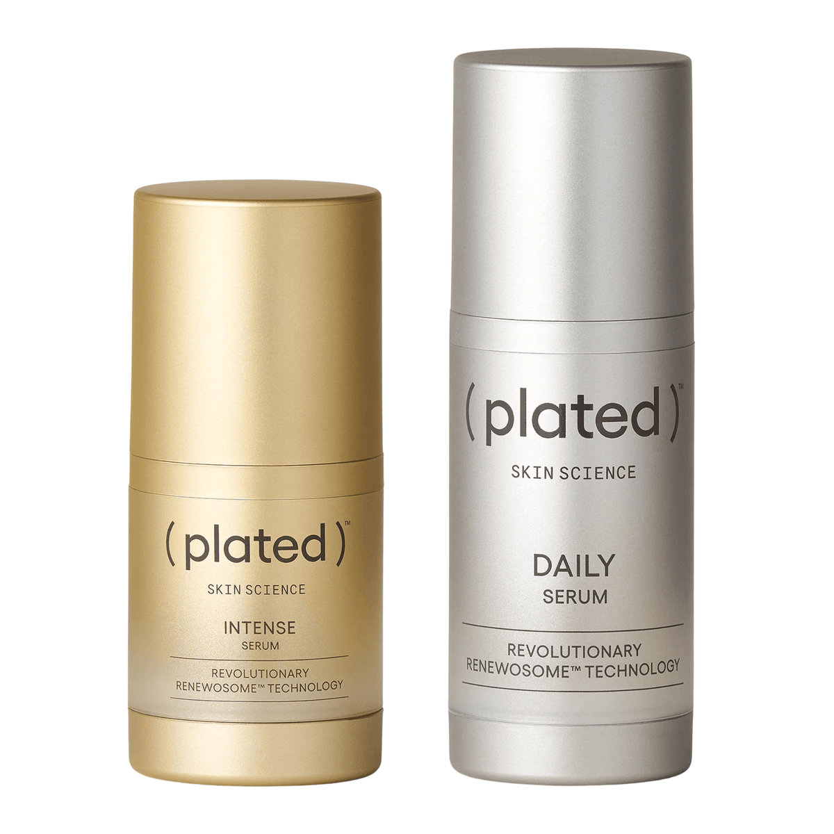 Plated Skin Science Facial Treatment Plated SkinScience DAILY + INTENSE Serum Duo - Skin Type Solutions
