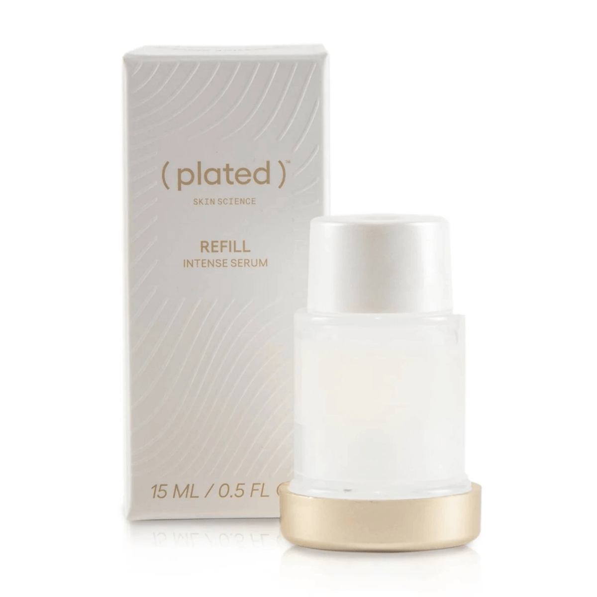 Plated Skin Science Facial Moisturizer 0.5 oz. Refill Plated SkinScience INTENSE Serum - Skin Type Solutions