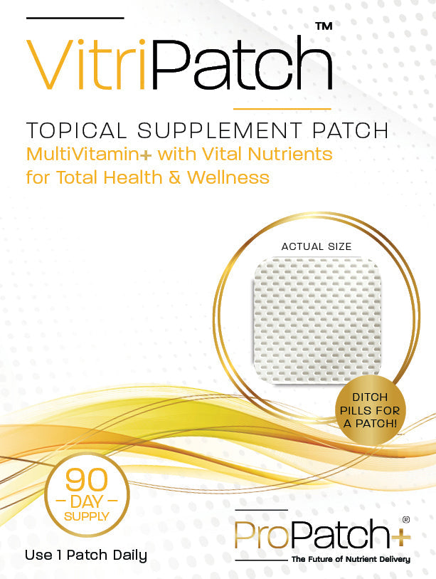 ProPatch+ VitriPatch Topical Multivitamin Supplement Patch