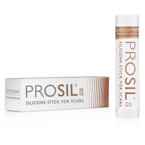BIODERMIS Medical Tape & Bandages 4.25g PROSIL Silicone Scar Stick SPF 15 - Skin Type Solutions