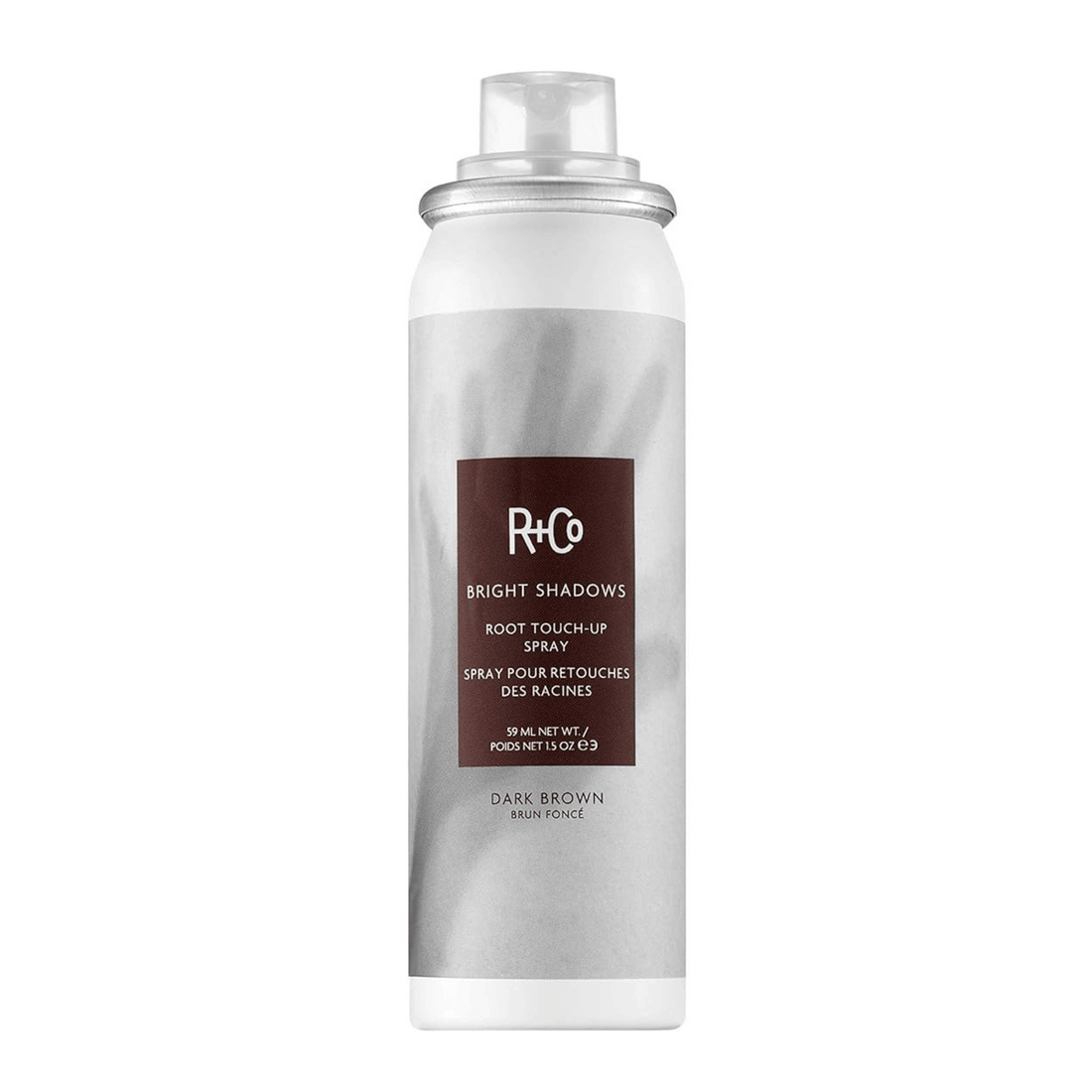 R+Co Hair Styling Products Dark Brown R+Co Bright Shadows Root Touch Up Spray - Skin Type Solutions