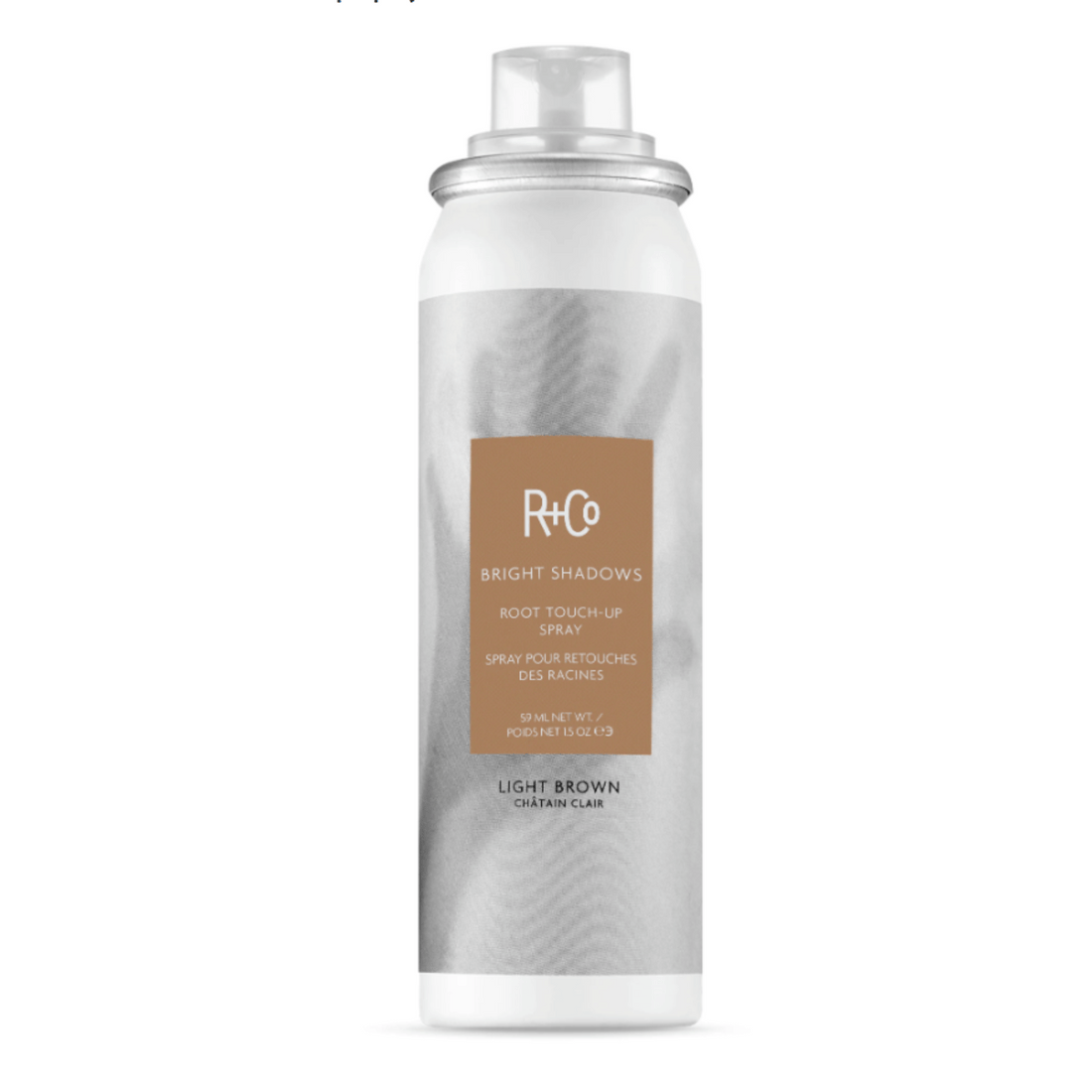 R+Co Hair Styling Products Light Brown R+Co Bright Shadows Root Touch Up Spray - Skin Type Solutions
