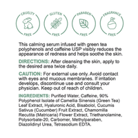 Replenix Face & Body Treatment 1 oz. Replenix Caffeine Fortified Calming Serum - Skin Type Solutions