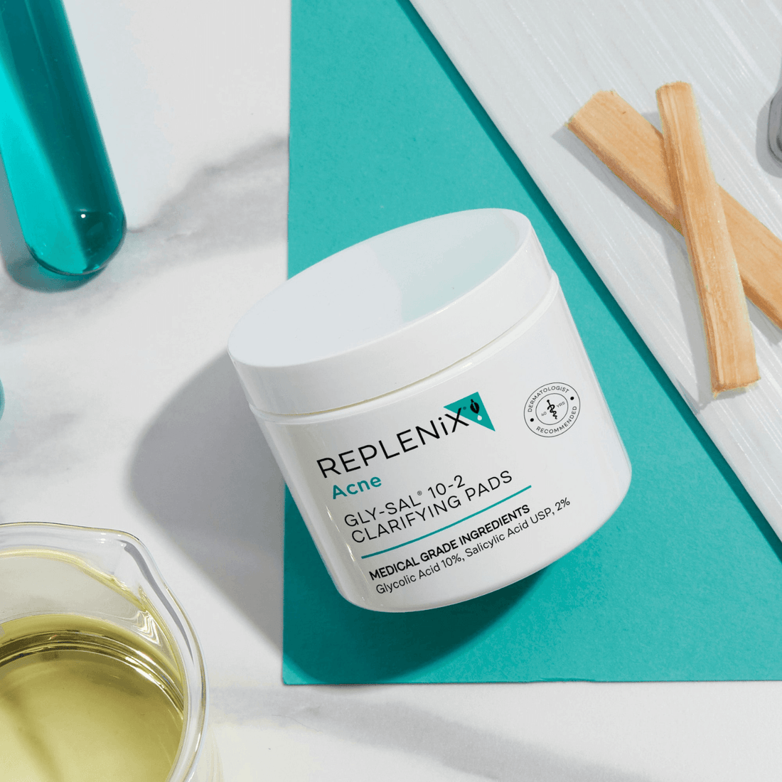 Replenix Face & Body Treatment 60 Pads Replenix Gly-Sal 10-2 Clarifying Pads - Skin Type Solutions