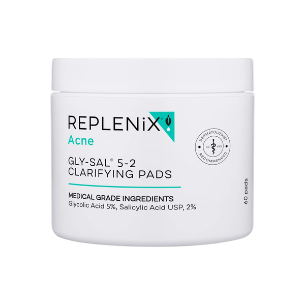 Replenix Facial Treatment 60 Pads Replenix Gly-Sal 5-2 Clarifying Pads - Skin Type Solutions
