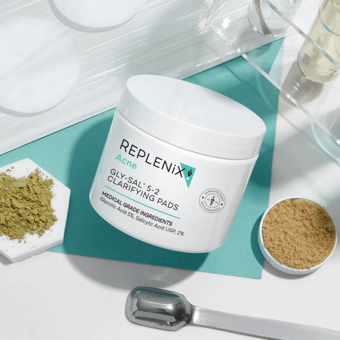 Replenix Facial Treatment 60 Pads Replenix Gly-Sal 5-2 Clarifying Pads - Skin Type Solutions