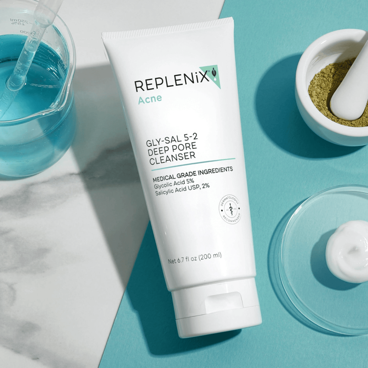 Replenix Facial Cleanser 6.7 fl. oz. Replenix Gly-Sal 5-2 Deep Pore Cleanser - Skin Type Solutions