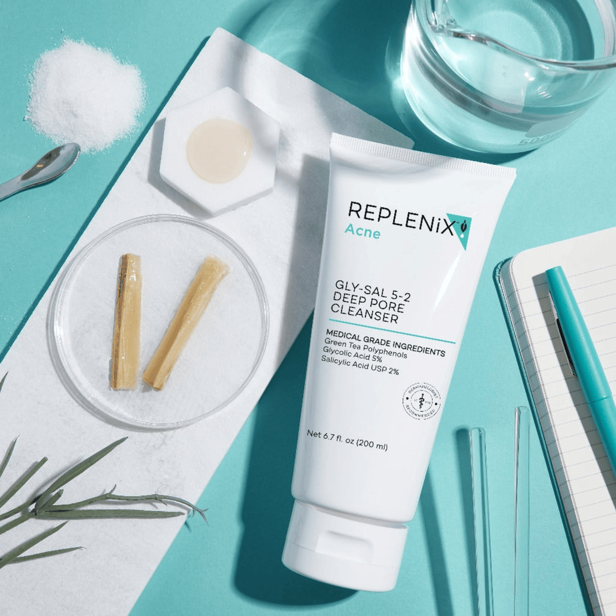 Replenix Facial Cleanser 6.7 fl. oz. Replenix Gly-Sal 5-2 Deep Pore Cleanser - Skin Type Solutions