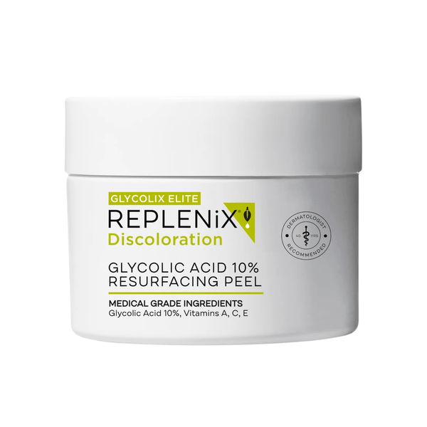 Replenix Facial Treatment 60 pads Replenix Glycolic Acid 10% Resurfacing Peel Pads - Skin Type Solutions