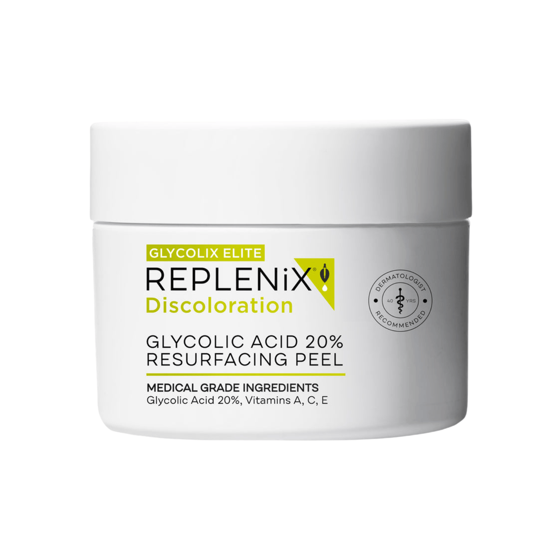 Replenix Facial Treatment 60 Pads Replenix Glycolic Acid 20% Resurfacing Peel - Skin Type Solutions