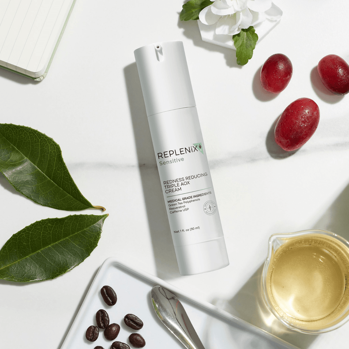 Replenix Facial Moisturizer 1.0 fl. oz. Replenix Redness Reducing Triple AOX Cream - Skin Type Solutions