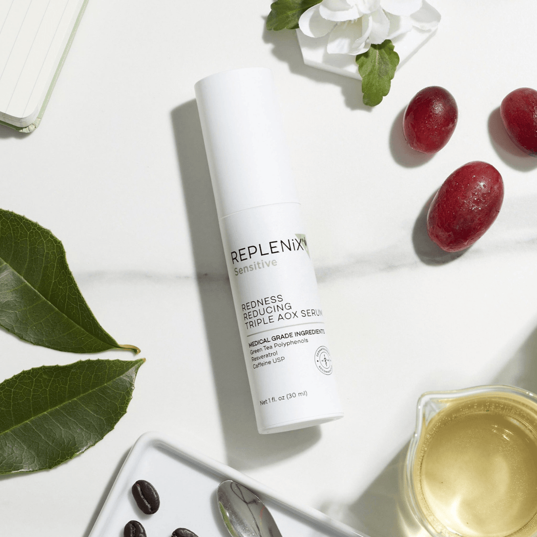 Replenix Face & Body Treatment 1 fl. oz. Replenix Redness Reducing Triple AOX Serum - Skin Type Solutions