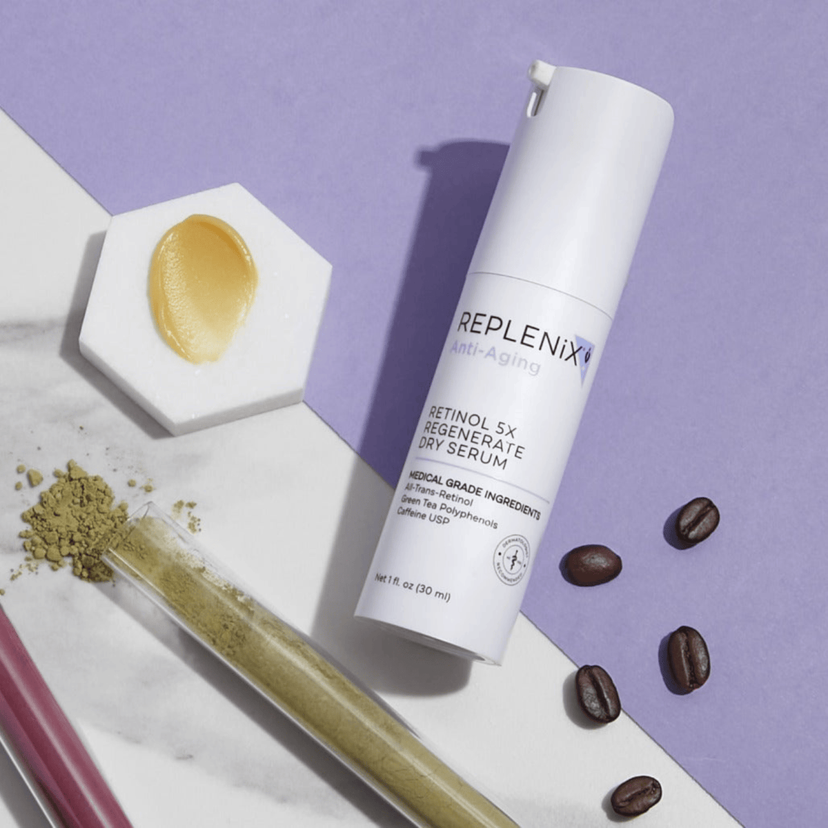 Replenix Face & Body Treatment 1 oz. Replenix Retinol 5X Regenerate Dry Serum - Skin Type Solutions