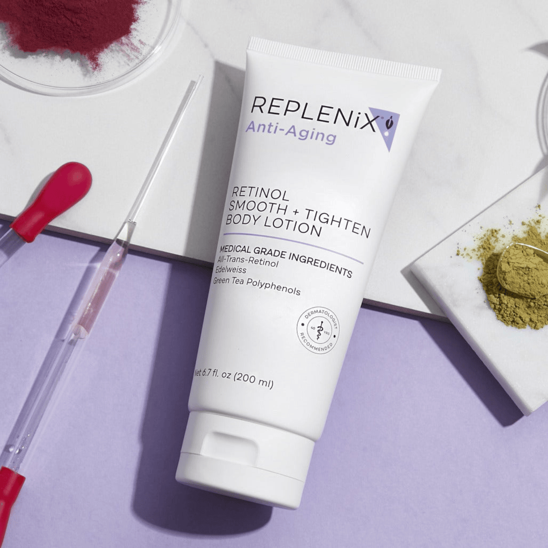 Replenix Body Moisturizer 6.7 fl. oz. Replenix Retinol Smooth + Tighten Body Lotion - Skin Type Solutions
