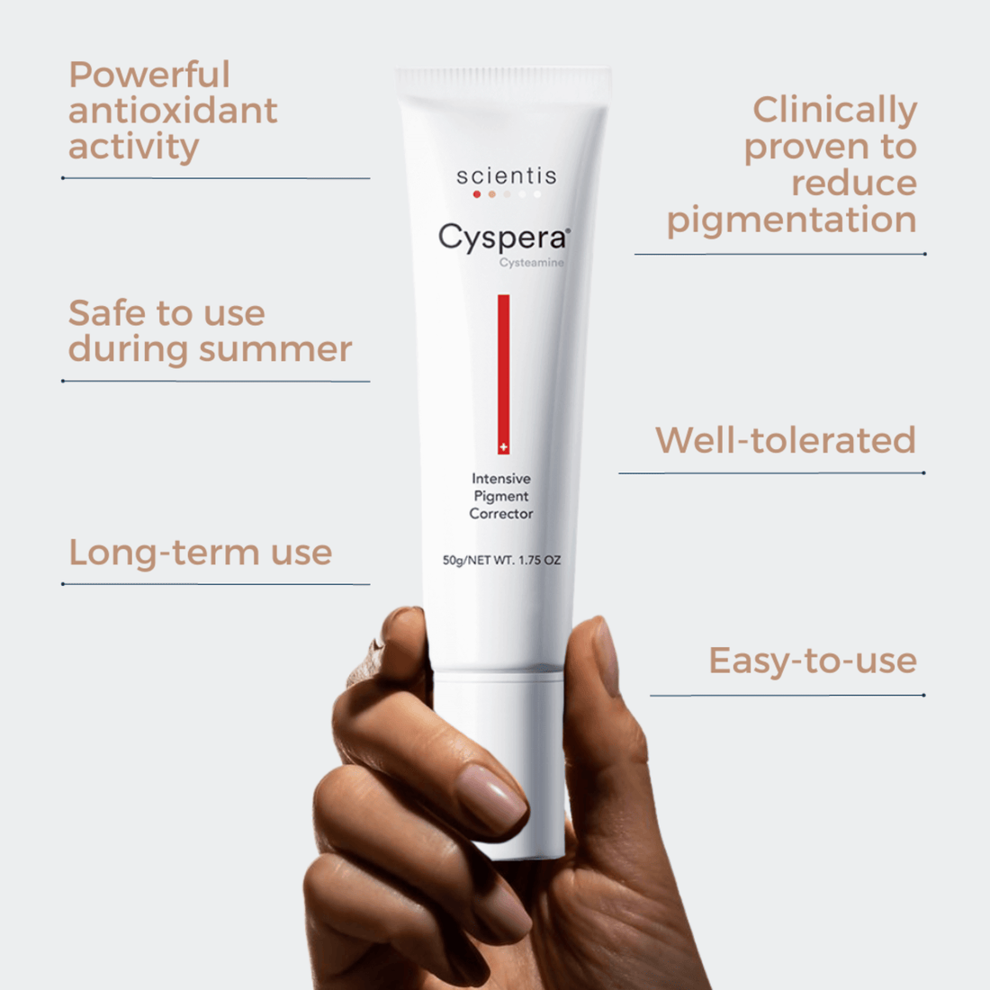 Cyspera Facial Treatment 50g Cyspera Cysteamine Intensive Pigment Corrector - Skin Type Solutions