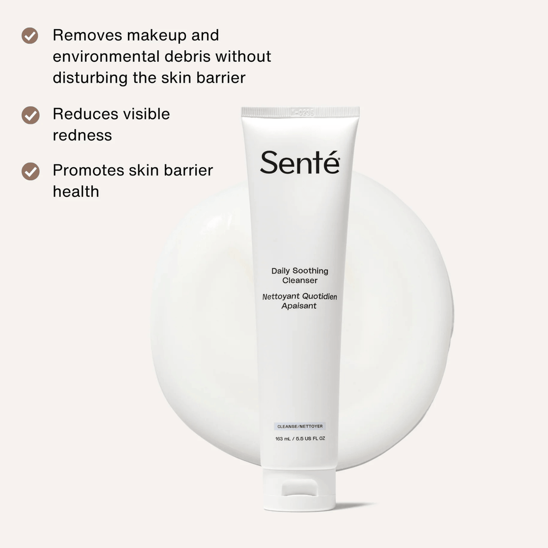 SENTE Facial Cleanser 5.5 fl. oz. SENTE Daily Soothing Cleanser - Skin Type Solutions