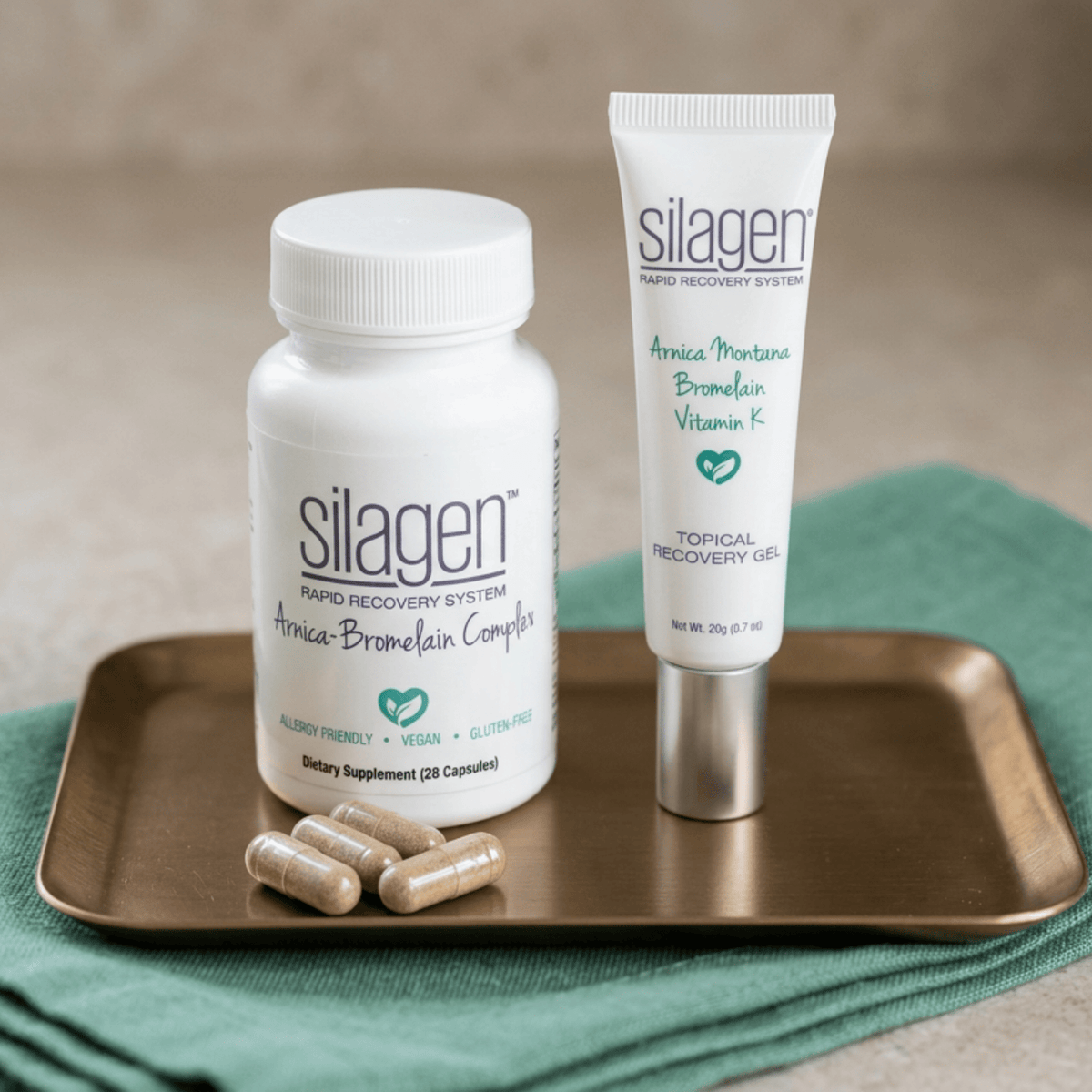 Silagen Post Procedure Bruising Silagen Arnica Topical Recovery Gel - Skin Type Solutions
